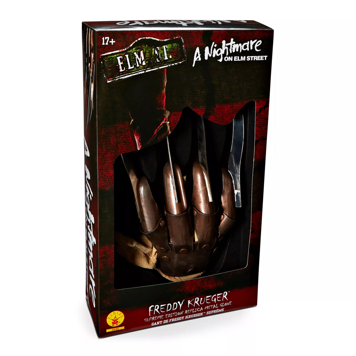 Metal Freddy Krueger Gloves Deluxe - A Nightmare on Elm Street