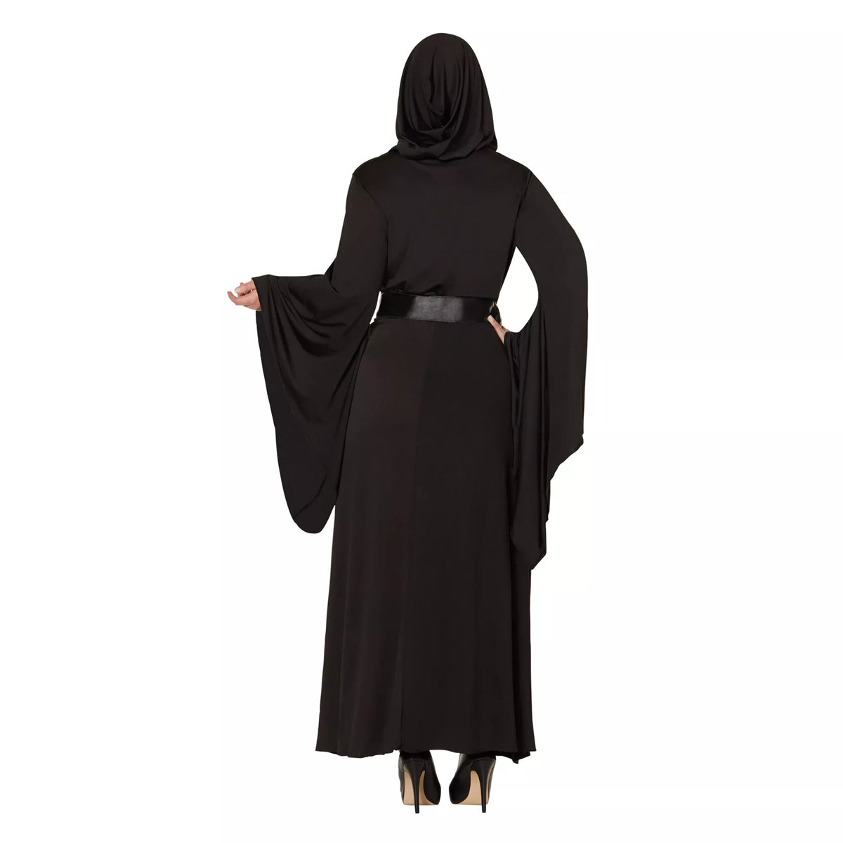 Adult Black Hooded Dress