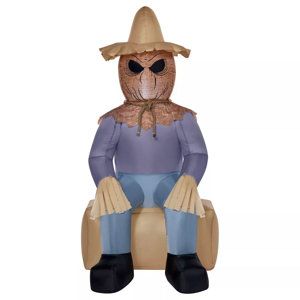 4 Ft Light-Up Scarecrow Inflatable Decoration