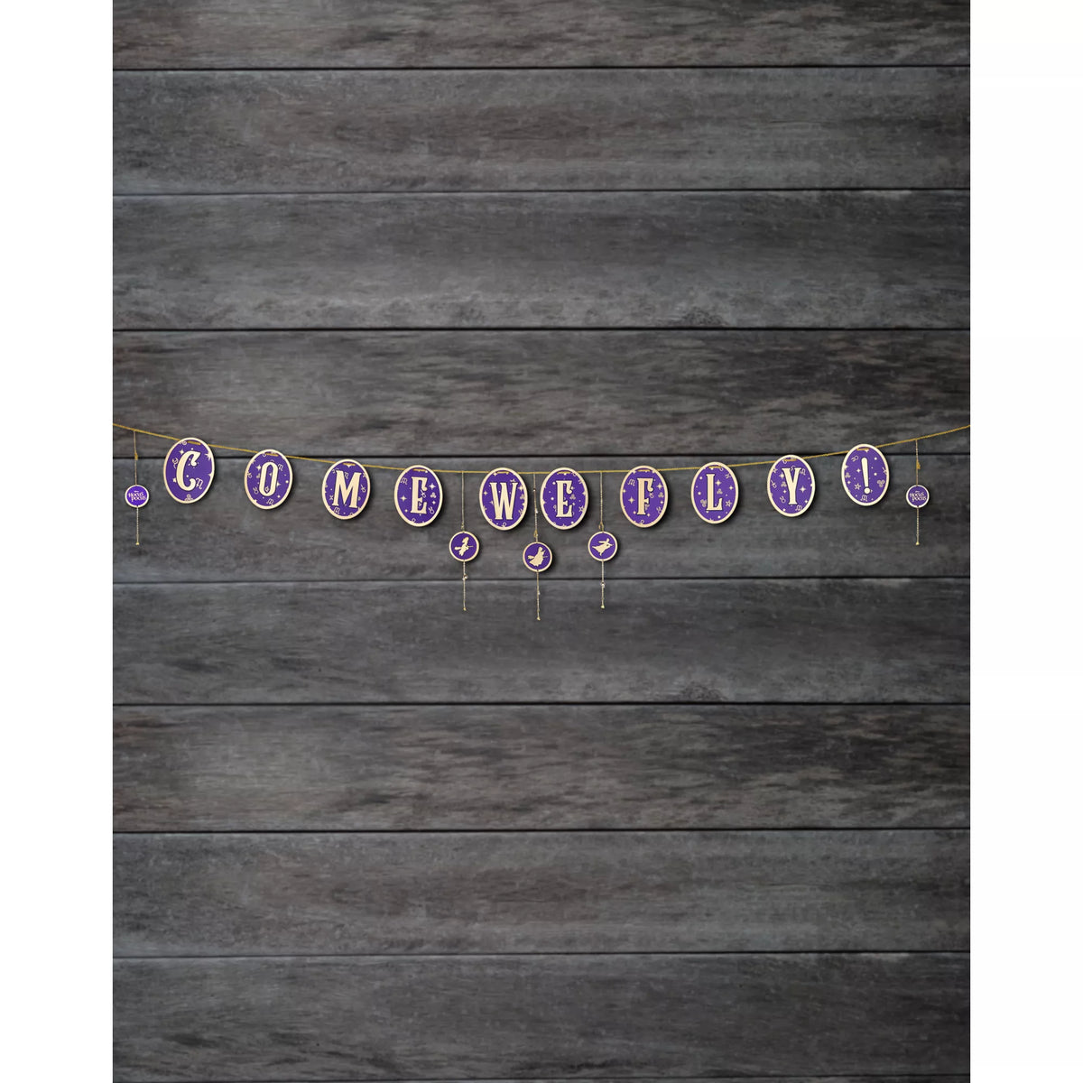 Come We Fly Banner - Hocus Pocus