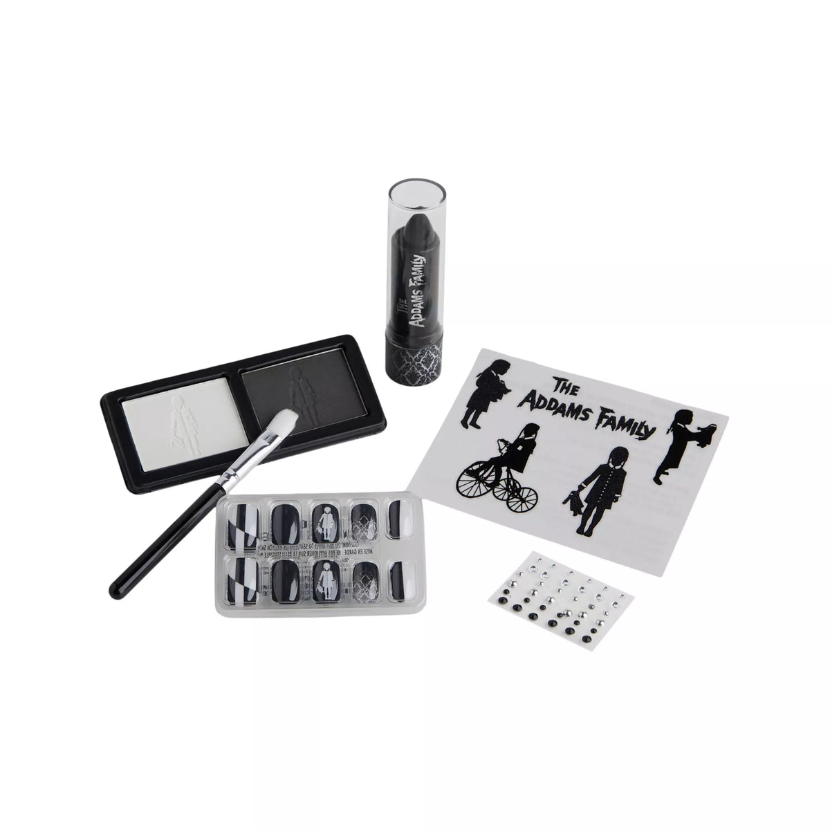 Kids Wednesday Makeup Kit - The Addams Family