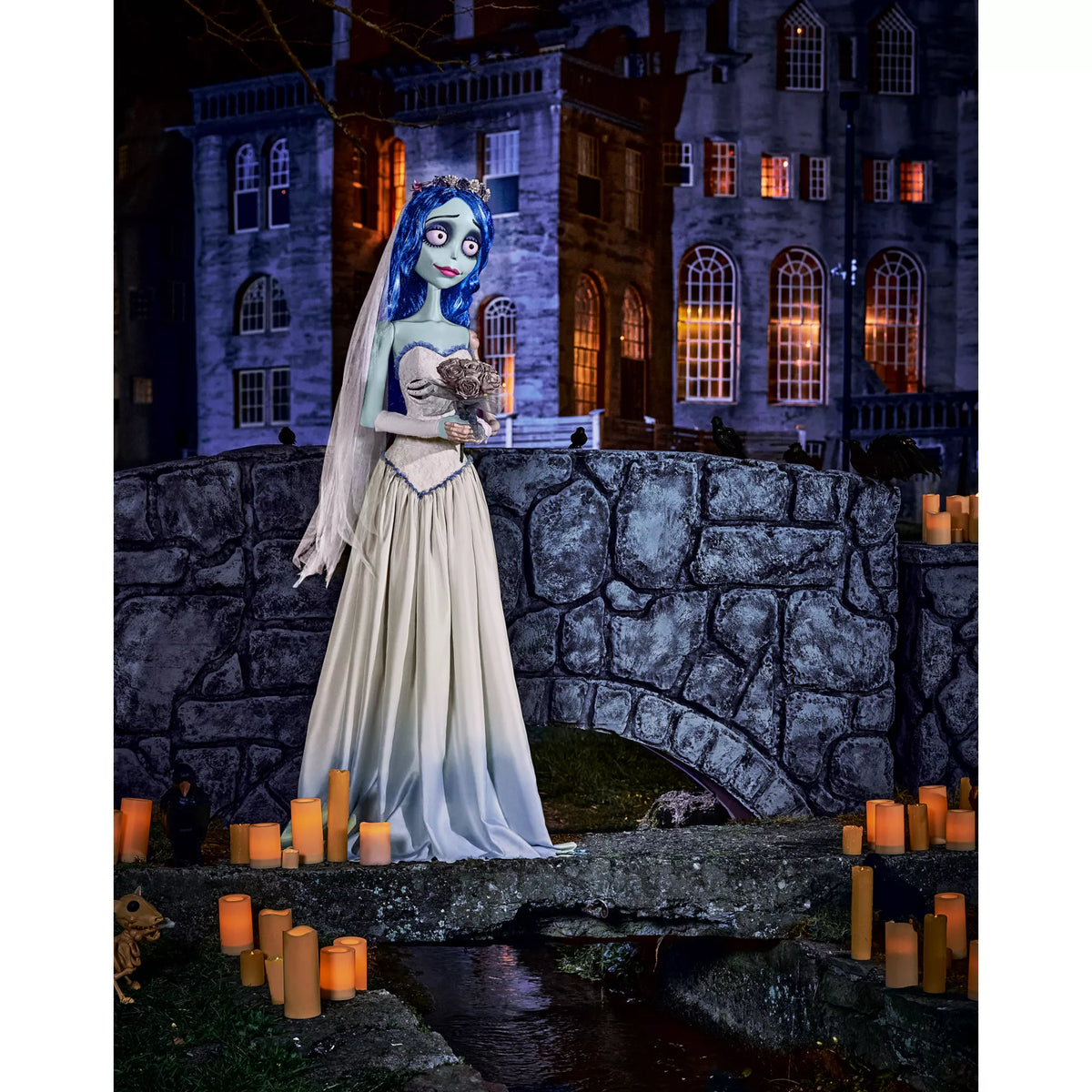 5 Ft 10 In Emily Animatronic - Corpse Bride