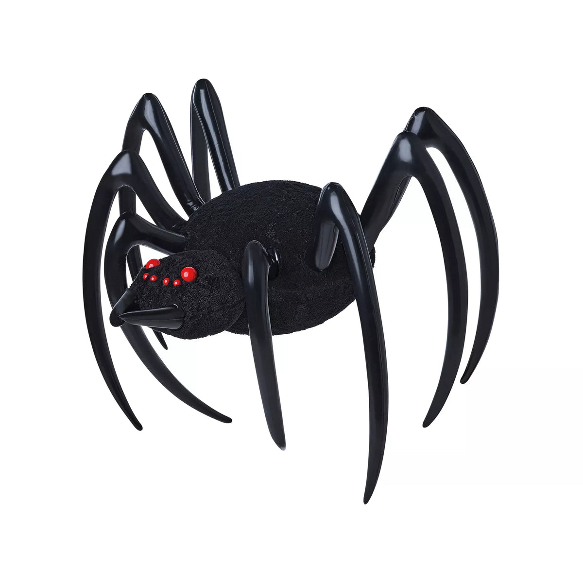 4 Ft Hanging Inflatable Furry Spider