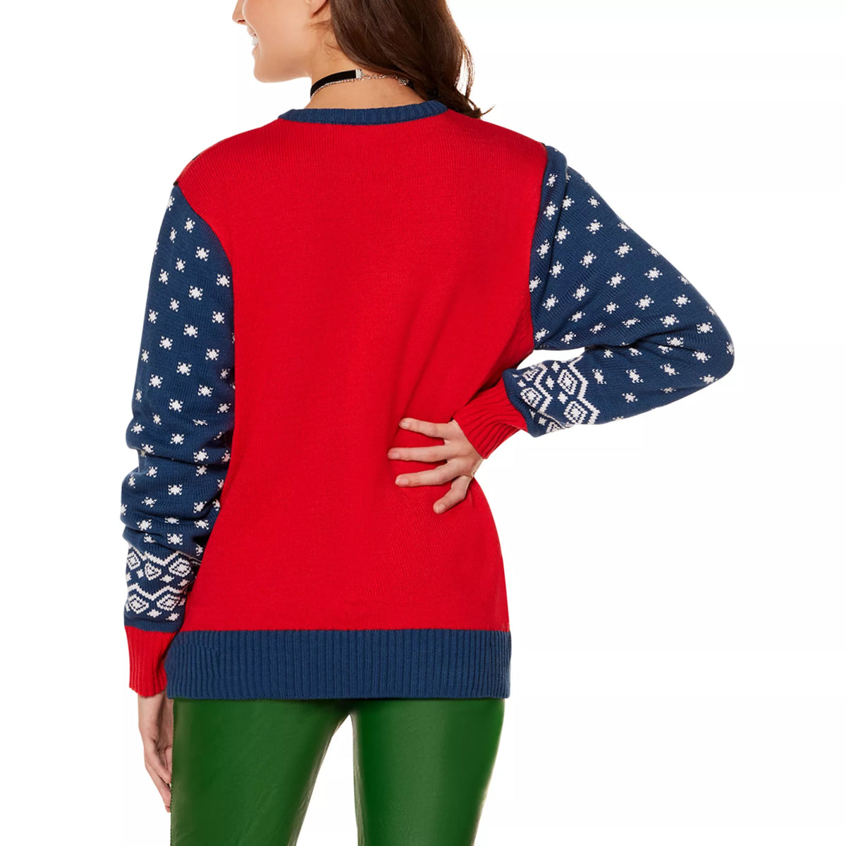 Light-Up Clark Griswold Kiss My Ass Christmas Sweater - National Lampoon's Christmas Vacation