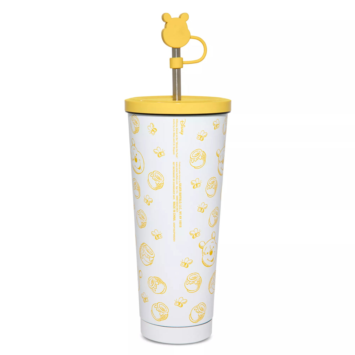 Winnie the Pooh Honey Bee Cup with Straw and Topper - 24 oz.