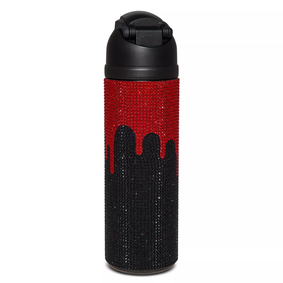 Blood Drip Rhinestone Water Bottle - 24 oz.