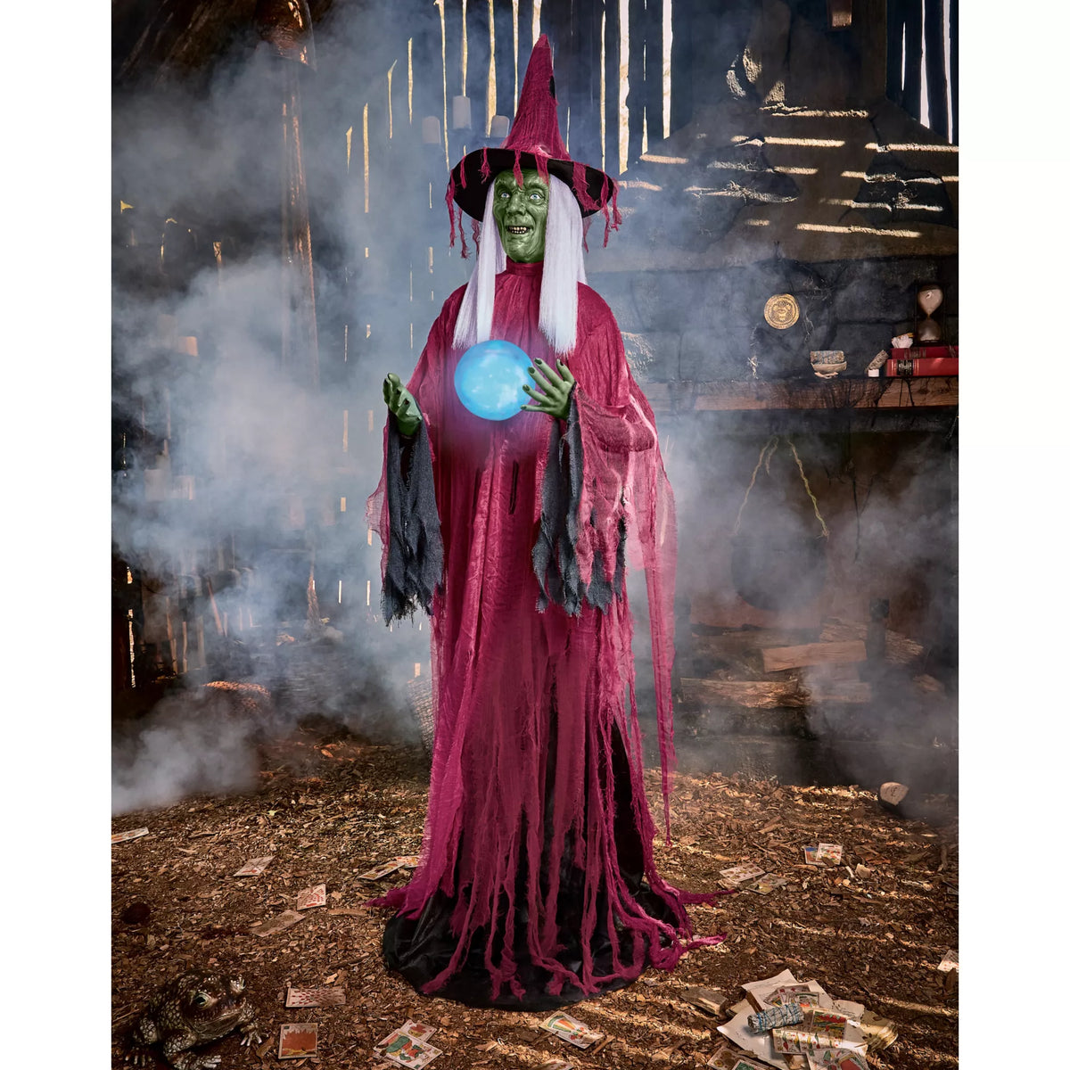 6 Ft 11 In Lady Misfortune Animatronic