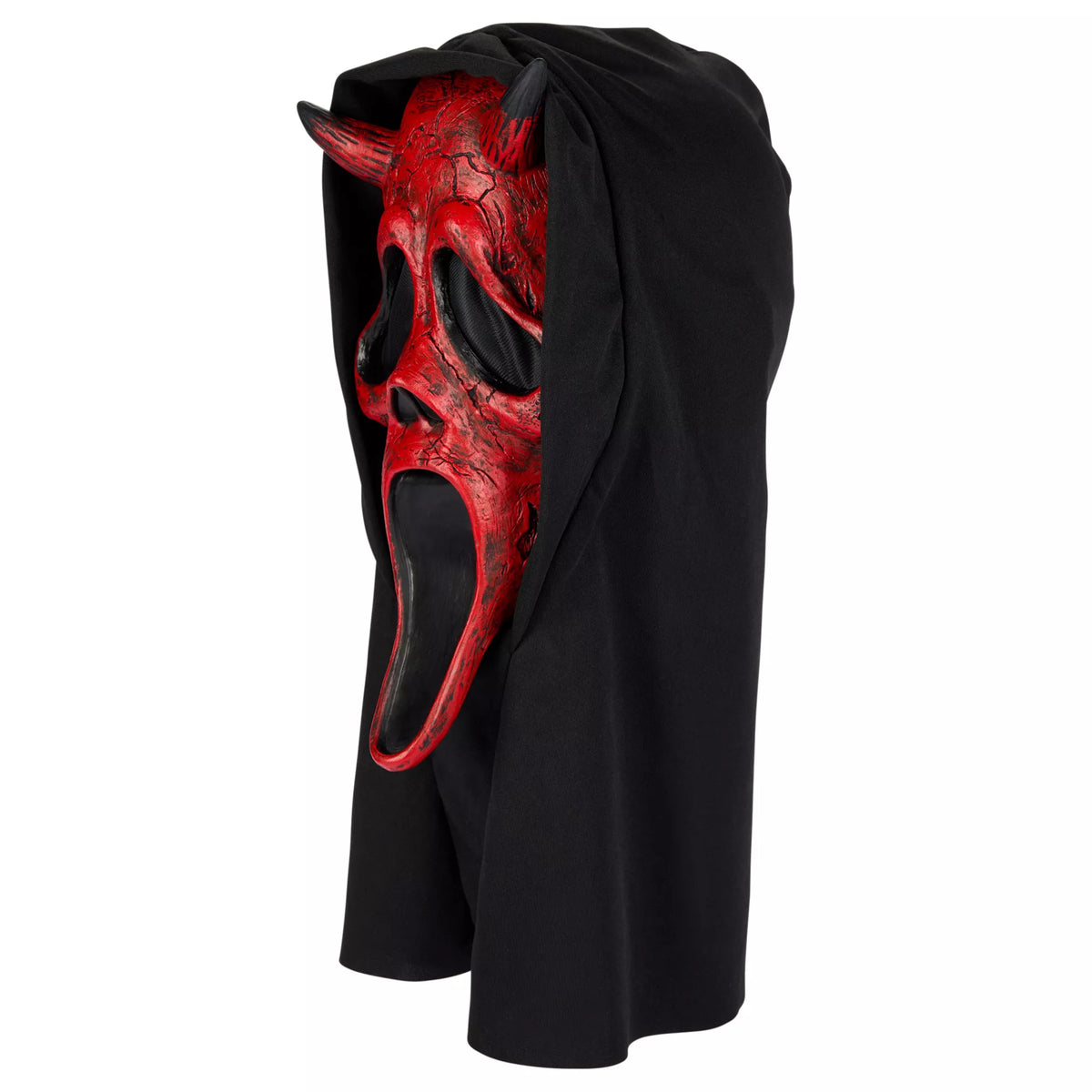 Devil Face Aged Half Mask - Ghost Face