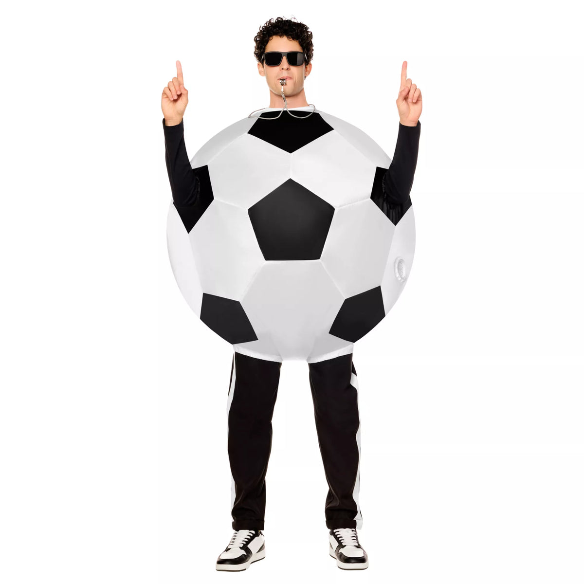 Adult Soccer Ball Inflatable Costume